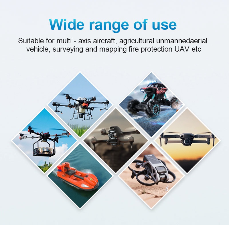 Hur läser jag batterispecifikationstabellen för en drönare?