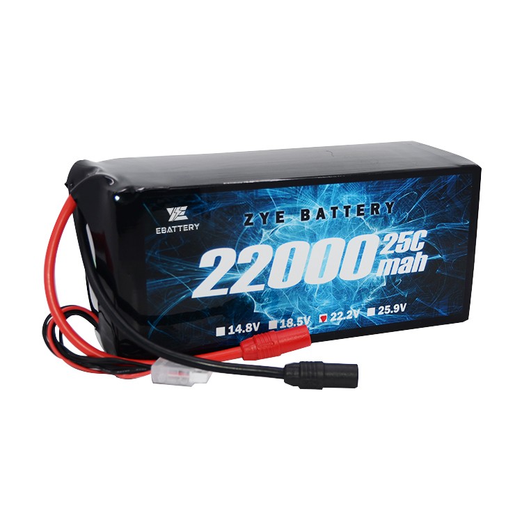 6S 22,2V Lipo batteripaket