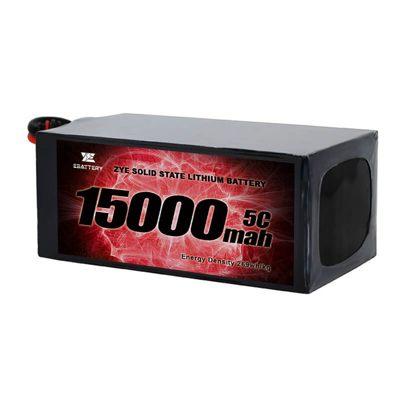 Li 15000mAh fast tillståndsbatteri