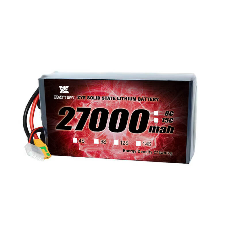 Li High Energy Density HV Solid State 27000mAh Battery