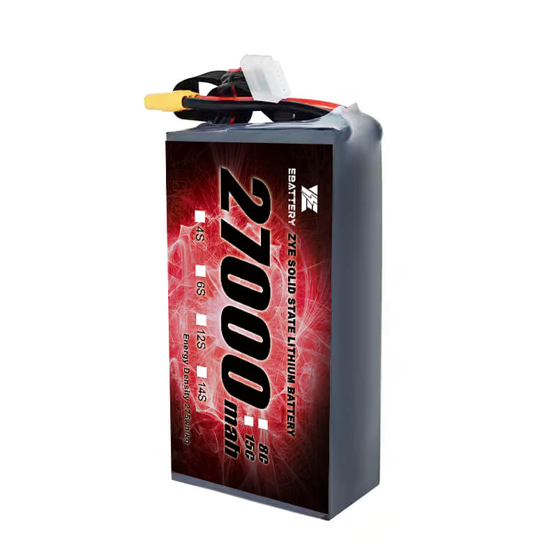 LI High Energy Density Solid State 27000mah batteri