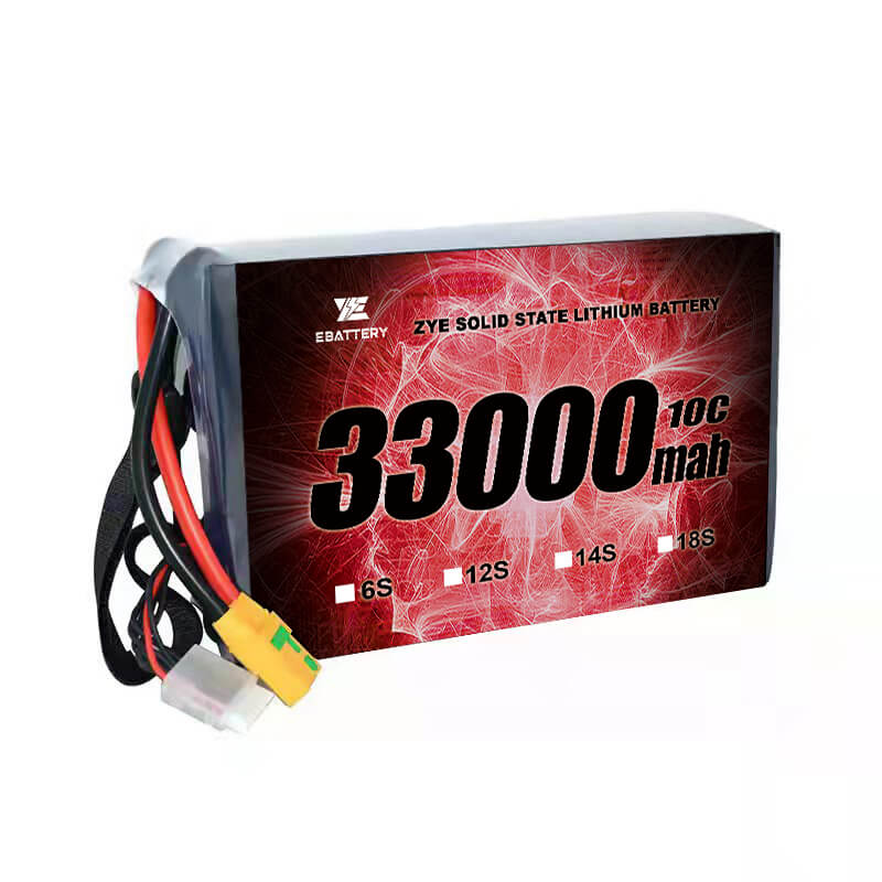 Li högspänningshögenergi 33000mAh fast tillståndsbatteri