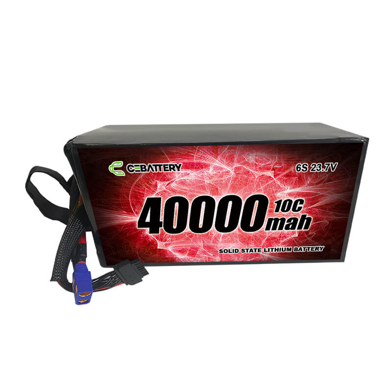 Li HV 40000mAh 18S fast tillståndsbatteri