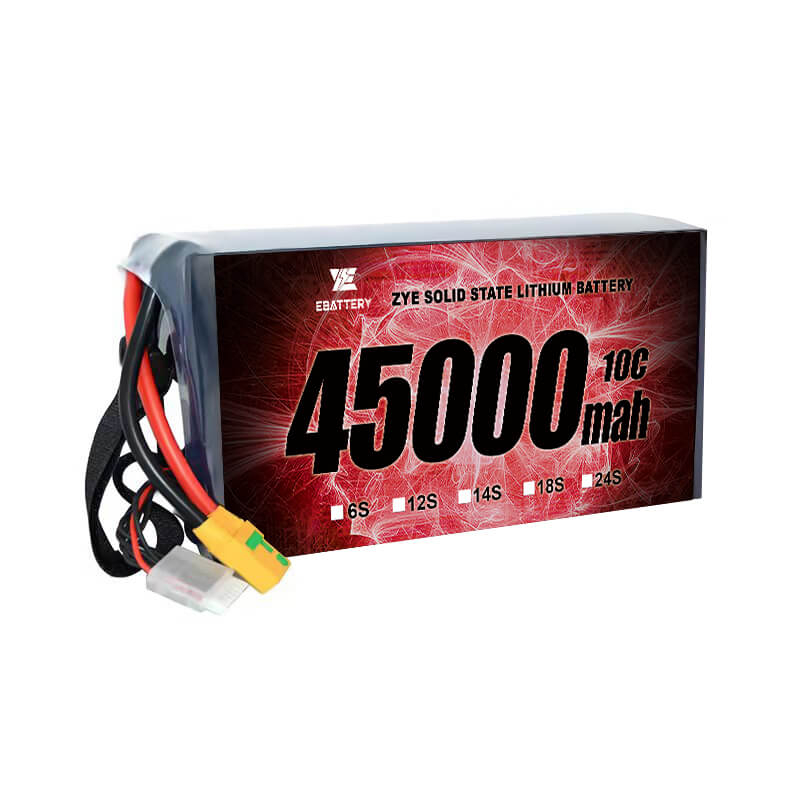 Li HV 45000mAh 18S fast tillståndsbatteri